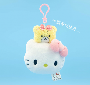 拉震款頭型吊飾Kitty